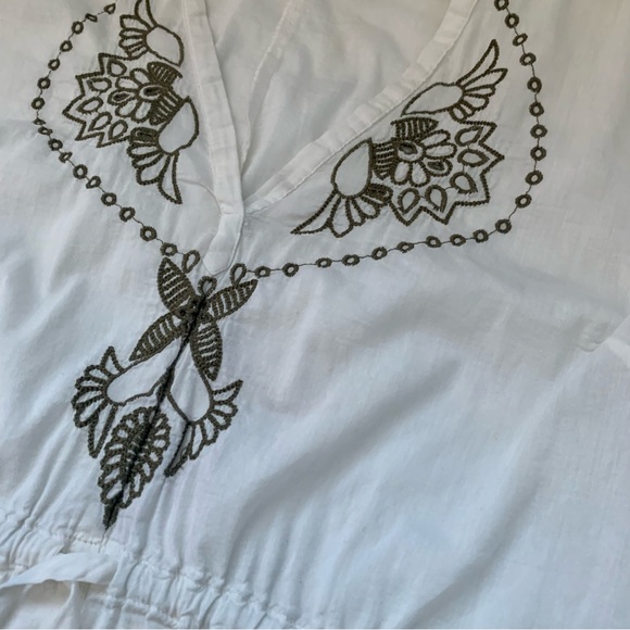 Athleta Women’s Embroidered Tunic Cover Up Size Medium - Picture 6 of 8